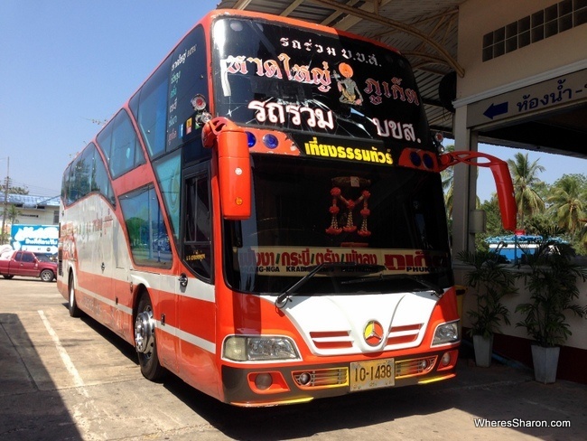 bus from hat yai to krabi/phuket