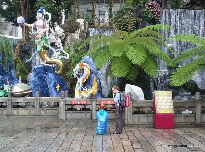 Front of Longshan temple Taipei