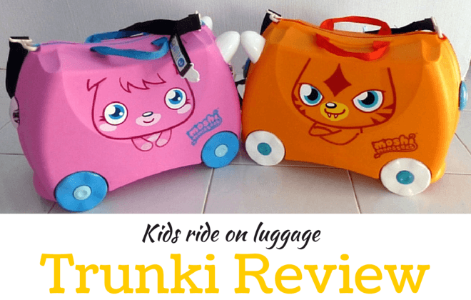 Trunki Ride-On Carry-On Suitcase —