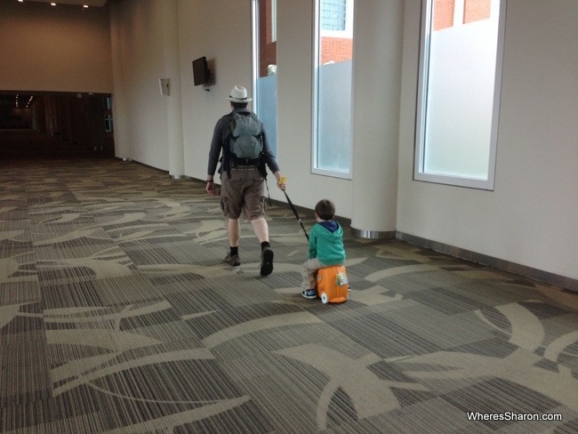 trunki at the airport