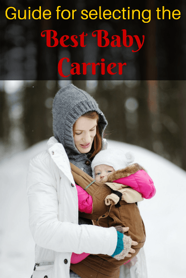 Guide for selecting the best baby carrier