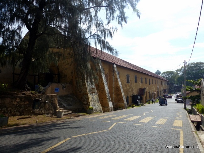 Marine Archeologial Museum and National Maritime Museum Galle Sri Lanka