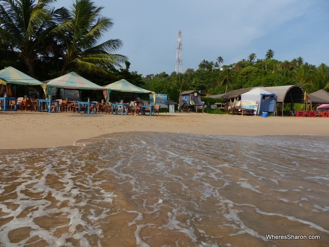 Mirissa Eye restaurant on the beach