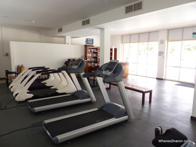 gym at The Sands Sri Lanka