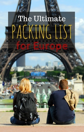 The Ultimate Packing List for Europe in summer