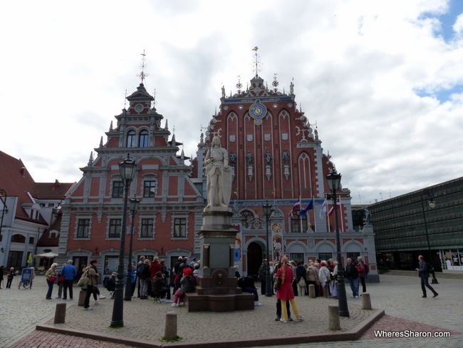 House of Blackheads in Riga Old Town