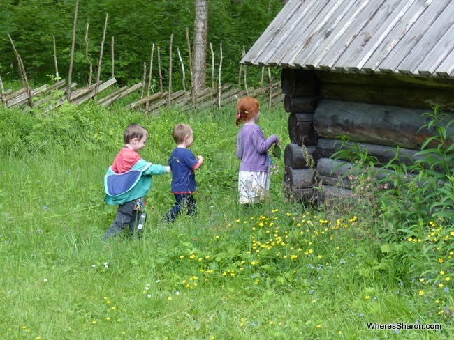 Tallinn with kids at the Estonian Open Air Museum