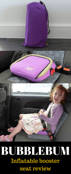 The Bubblebum car booster seat is the best for travel — Simply Awesome Trips