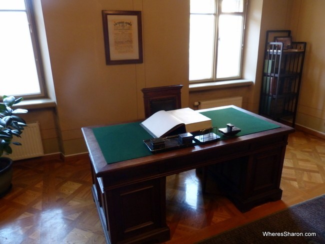 History happened here: where Lithuania's Act of Independence was signed. 