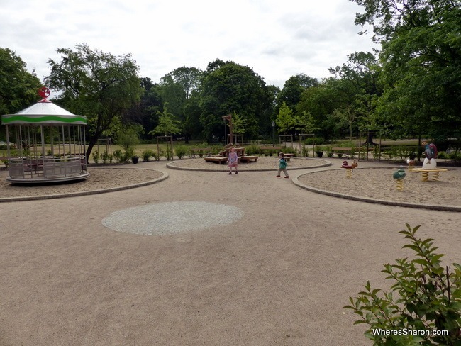 Krasinski Gardens playground Warsaw