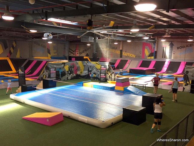 things to do in bangkok with kids at Bounce