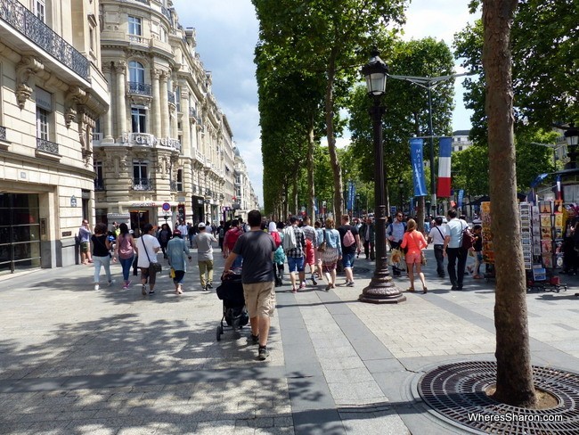 Champs Elysees things to see in paris