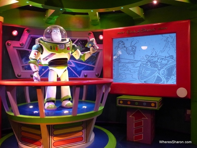 buzz lightyear at Disneyland Paris