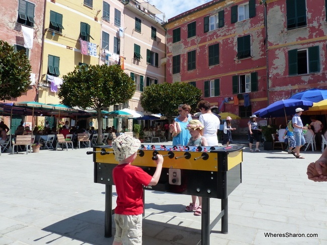 Cinque Terre with kids