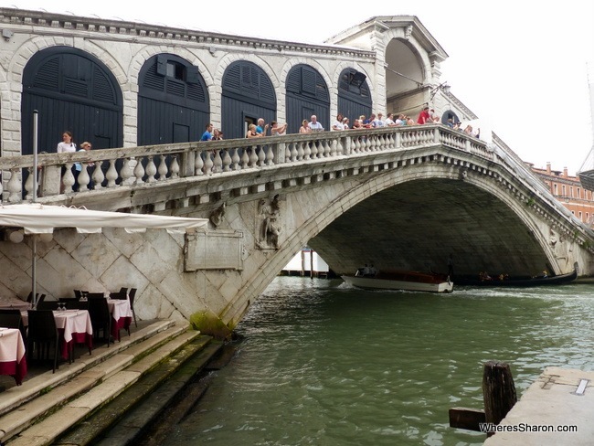 The Rialto bridge