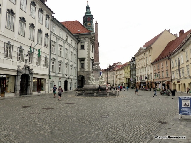 Ljubljana's old town