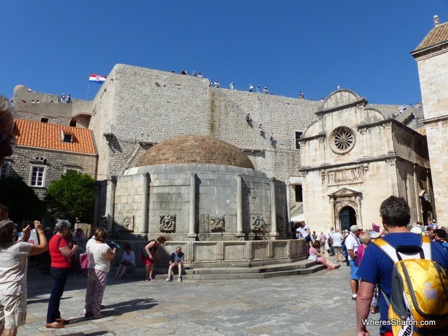 Onofrio Fountain Dubrovnik attraction