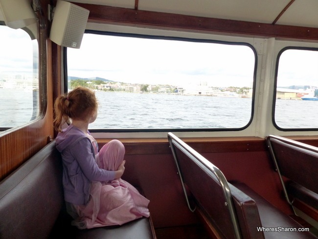 Ferry to Bygdoy