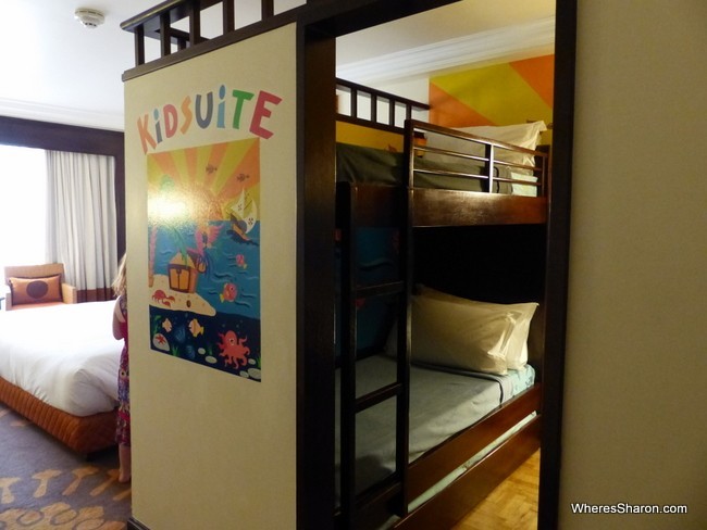 The "Kid Suite" at the Holiday Inn Resort Penang