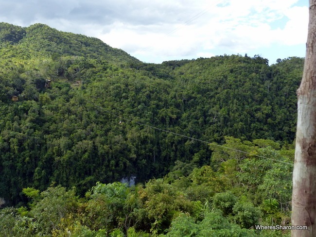 Loboc zipline and chairlift at Bohol