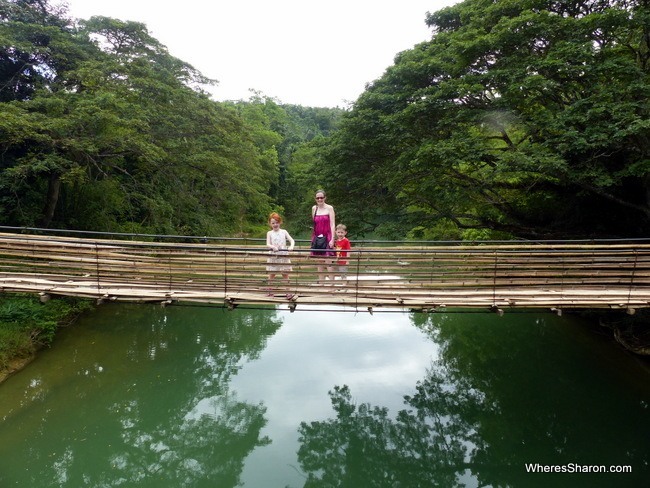 Sipatan Twin Hanging Bridges Bamboo Hanging Bridges