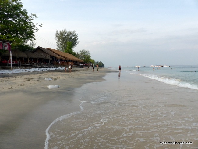 things to do in gili island beaches on Gili Islands