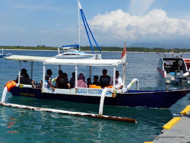 what to do on the gili islands with boats