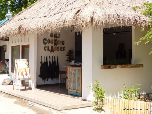 what to do in the gili islands Gili Cooking Classes