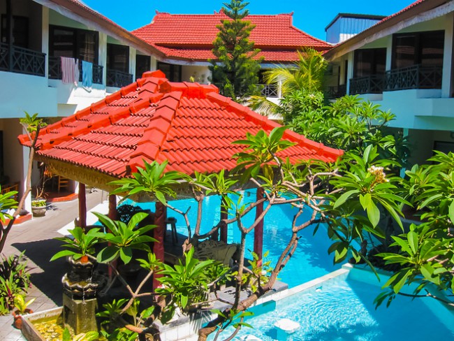 best place to stay in Bali in Kuta hotel