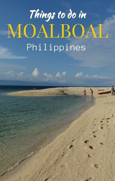 things to do in Moalboal Philippines