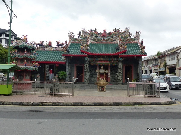 The Hong San Si Temple, near Kuching's China Town 