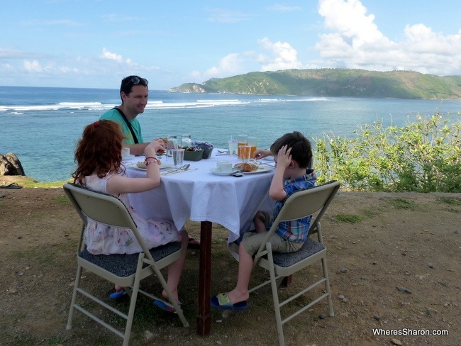 Breakfast at Seger Hill at Novotel Lombok review