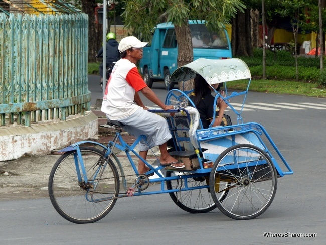 Surabaya rickshaw