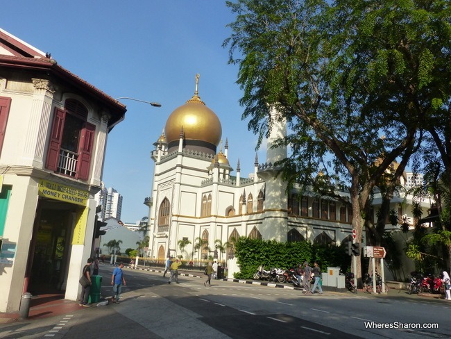 singapore kid activities visit Sultan Mosque