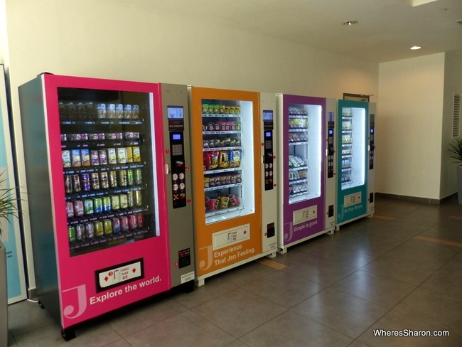 vending machines at Hotel Jen Puteri Harbour