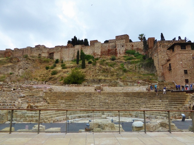 Malaga for kids Roman Theater and Alcazaba 