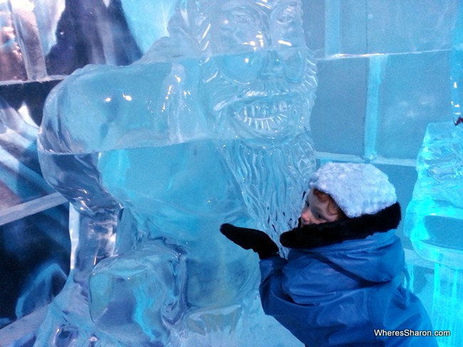 IceBar Melbourne with kids