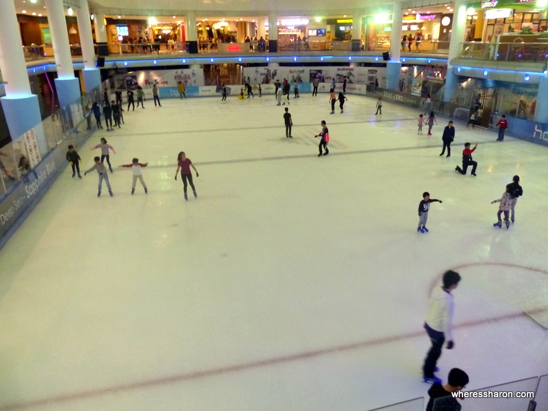 Sunway Pyramid ice skating rink