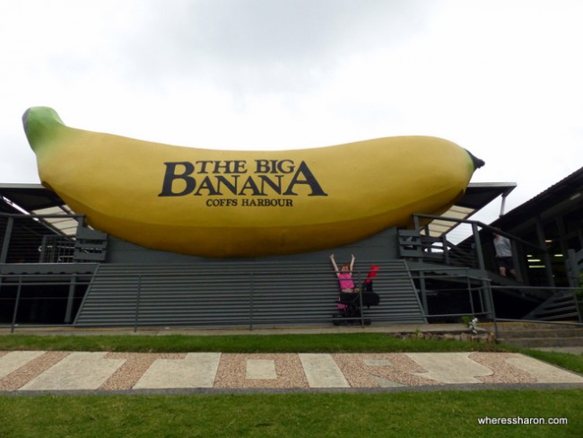 what to do in coffs harbour with kids at Big banana