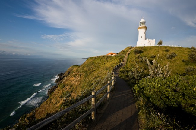 The light house at Byron Bay. New South Wales. Australia.