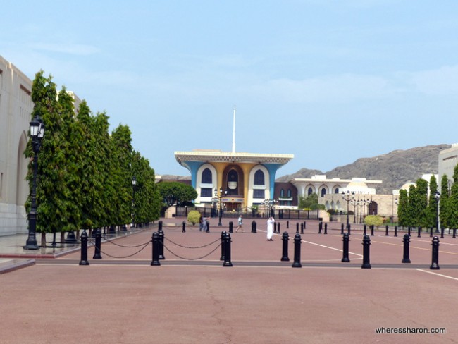 Al Alam/Sultan's Palace muscat what to do