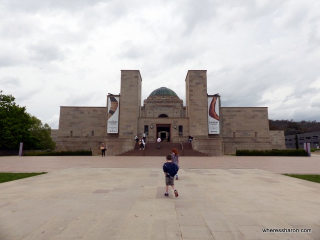 canberra places to see Australian War Memorial