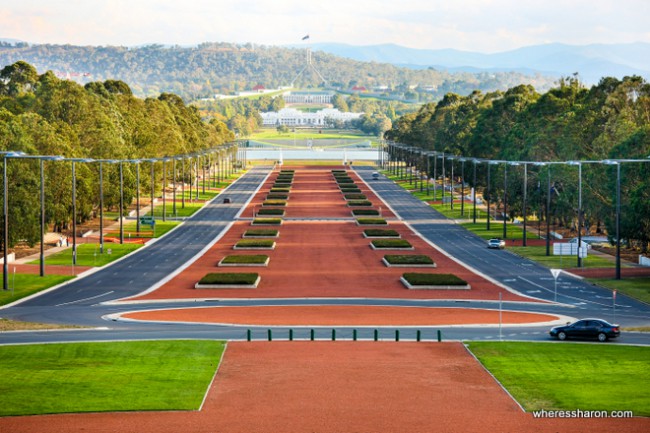 things to do and see in canberra at Anzac Parade