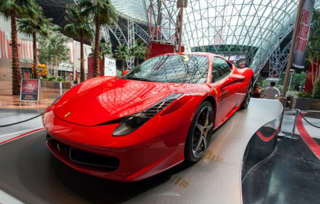 things to do and see in abu dhabi at Ferrari World