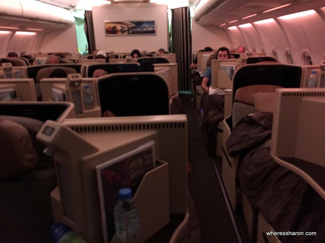 Etihad A330 business class review