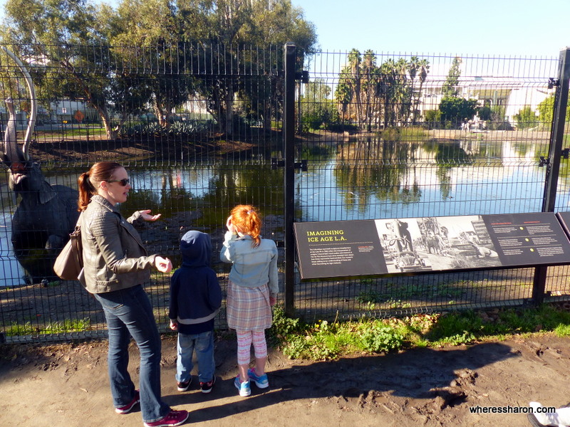 kids things to do in los angeles at La Brea Tar Pits