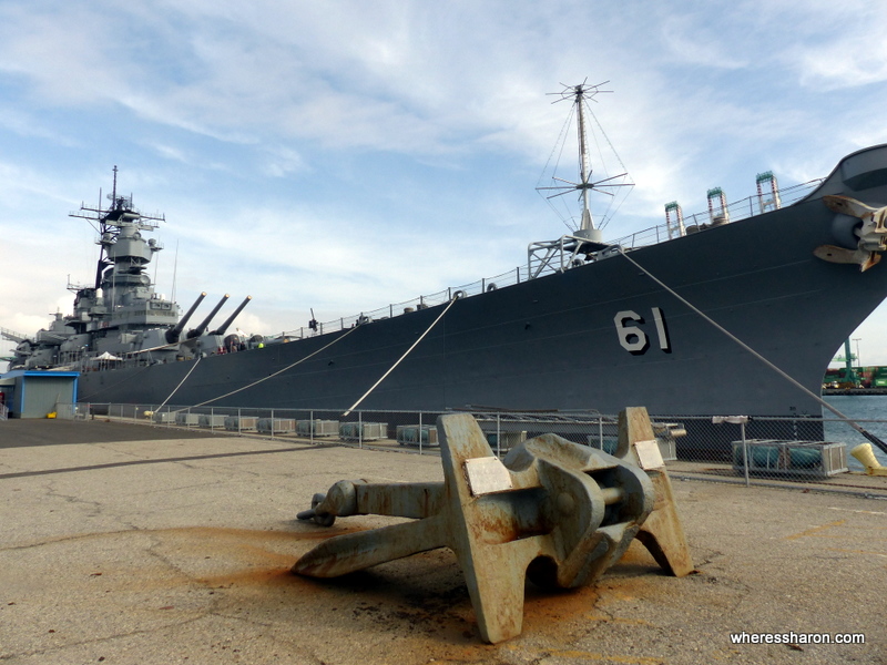 USS Iowa family friendly things to do in los angeles