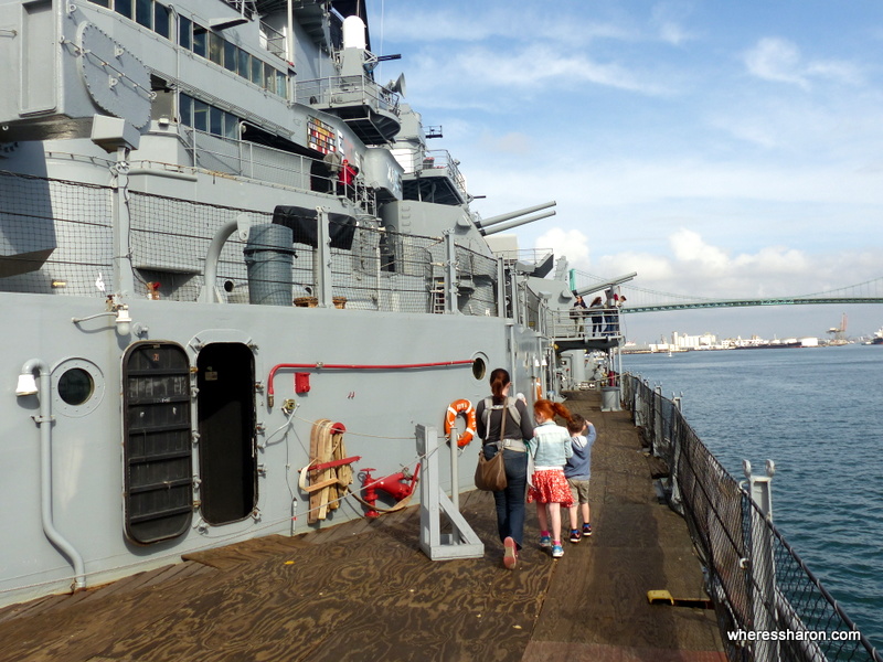 USS Iowa top things to do in la with kids