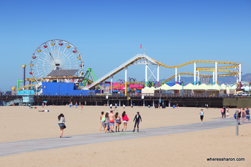 things to do with kids los angeles at Santa Monica Pier