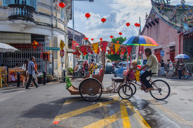 Trishaw in Batu Ferringhi